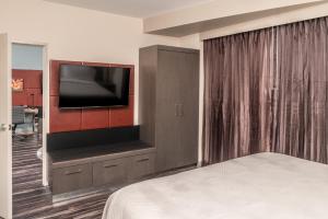 TV a/nebo společenská místnost v ubytování Hotel Indigo Frisco by IHG