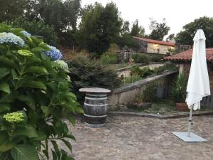 Jardín al aire libre en As Chivas