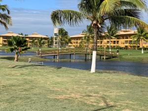Kolam renang di atau dekat dengan Condomínio e resort Villa das Águas - Praia do Saco SE