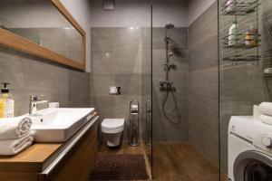 Łazienka w obiekcie VIP Apartamenty Białystok
