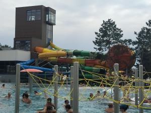 The swimming pool at or close to Jenny home
