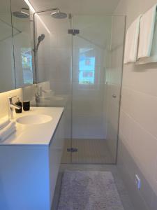Kúpeľňa v ubytovaní Ferienwohnung Übelher