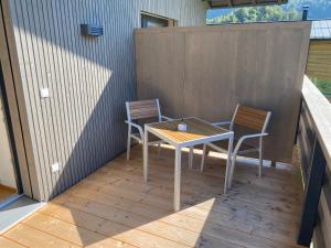 Balkón alebo terasa v ubytovaní Ferienwohnung Übelher