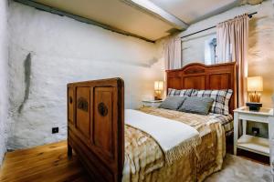 Posteľ alebo postele v izbe v ubytovaní Siedlisko Tros + 37 fotografií