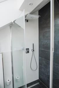 Um banheiro em Modern Loft/Apartment near Bonn DTAG/DHL/UN