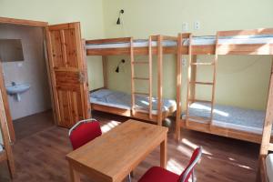 Llit o llits en una habitació de Hostel4u