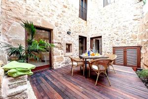 Patio nebo venkovní prostory v ubytování Casa Sa Pedra, en el Centro Histórico de Alcudia