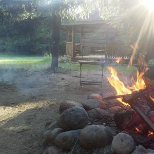BBQ facilities na available sa mga guest sa farm stay