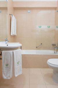Koupelna v ubytování Hotel Jardim