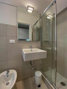 Kúpeľňa v ubytovaní Domus Suites Verona + 37 fotografií