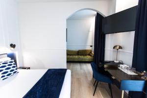 Posteľ alebo postele v izbe v ubytovaní Villa Eugenia Boutique Hotel