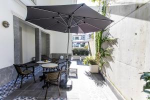 Patio alebo iná vonkajšia časť ubytovania Villa Eugenia Boutique Hotel