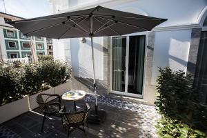 Balkón alebo terasa v ubytovaní Villa Eugenia Boutique Hotel