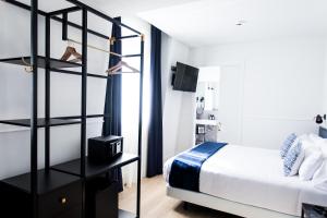 Posteľ alebo postele v izbe v ubytovaní Villa Eugenia Boutique Hotel