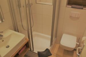 Koupelna v ubytování Hotel Eifelbräu
