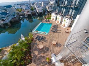 Bazén v ubytování Turbine Hotel & Spa nebo v jeho okolí