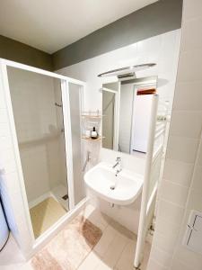 Koupelna v ubytování Miky Apartmán Klínovec + 14 fotografií