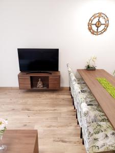A television and/or entertainment centre at CityApartment MONIKA