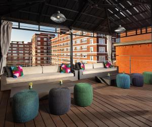 Posezení v ubytování Canvas Hotel Dallas