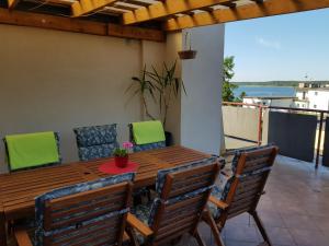 Balkon lub taras w obiekcie Apartamenty Vega