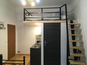 Kuchyň nebo kuchyňský kout v ubytování Pure Apartments + 17 fotografií