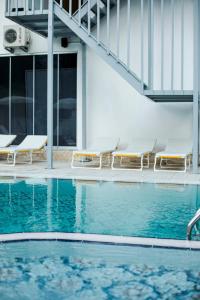 Bazén v ubytování Belsun Hotel nebo v jeho okolí