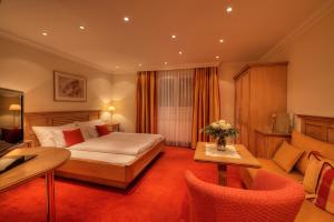 Postel nebo postele na pokoji v ubytování Hotel Palin