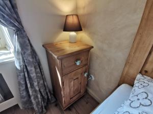 Posteľ alebo postele v izbe v ubytovaní Apartmány U Koudelníka