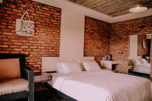 Postel nebo postele na pokoji v ubytování Vila NJD + 35 fotografií