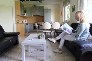 O zonă de relaxare la Vakantiehuis met UITZICHT! Domein Hellebeuk Valkenburg-Klimmen