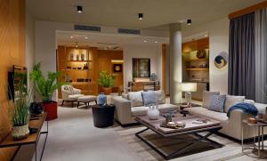 Posezení v ubytování G Beyond Residences & Villas, Yalıkavak, Bodrum