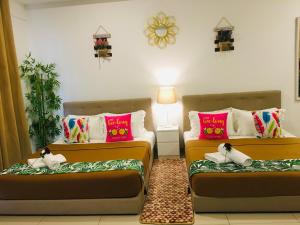 Predel za sedenje v nastanitvi D'Gunduls Homestay STUDIO by DGH I-CITY