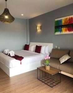 Posezení v ubytování DB Residence