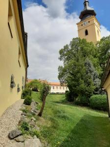 Vrt ispred objekta Atrium House - Netolice