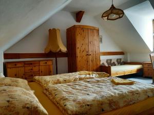 Krevet ili kreveti u jedinici u okviru objekta Atrium House - Netolice