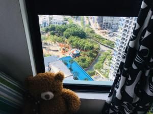 Splošen razgled na mesto Shah Alam oz. razgled na mesto, ki ga ponuja apartma
