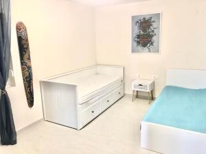 Postel nebo postele na pokoji v ubytování Lux Apartments Krasici