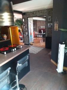Posezení v ubytování Moderne Home original design