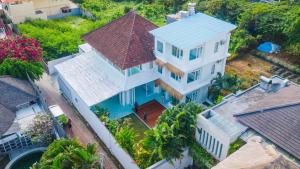an aerial view of a house at Guru Canggu in Canggu