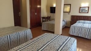 Cama o camas de una habitación en Hotel Las Vegas
