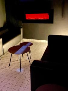 Posedenie v ubytovaní TEE ROOM Čeladná & wellness