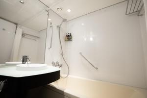 Koupelna v ubytování Hotel New Otani Hakata