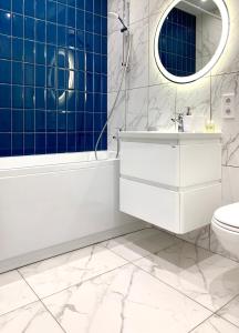 Ванная комната в Navy city center apartment двокімнатні апартаменти в центрі міста