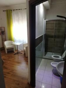 Koupelna v ubytování B&B Alghero Republic
