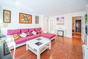 Posezení v ubytování Apartamento El Pentagrama de Cádiz