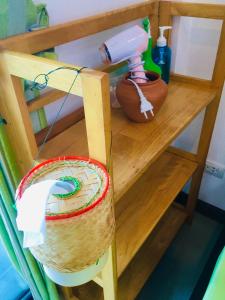 Voodi või voodid majutusasutuse Mae-Sa-Riang Home toas