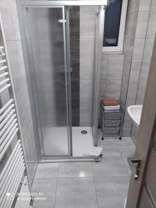 Koupelna v ubytování Apartmán u Davida