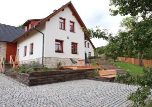 Zahrada ubytování Ateliér 673