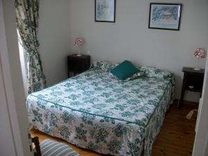 Ein Bett oder Betten in einem Zimmer der Unterkunft Villa Erdian