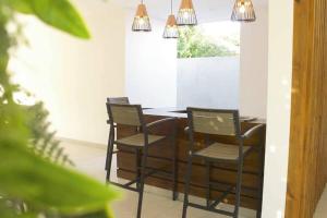 Posezení v ubytování Moderno y acogedor condominio en zona exclusiva